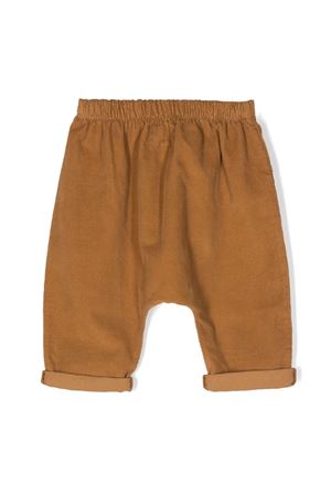 Pantaloni a coste in cotone marrone TEDDY & MINOU KIDS | I23PT007V6014164